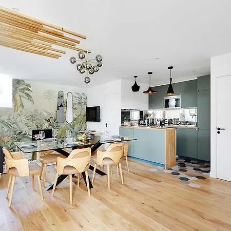 Chic & Confort Dans Le Quartier Anime Du Sentier Apartamento
